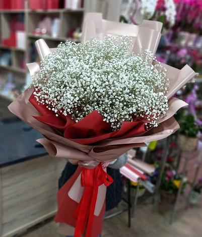 Букет цветов из: Гипсофила в Макашевке