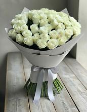 Букет 35 Белых роз в Макашевке