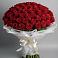 Букет 101 Красная роза Блэк Мэджик в Макашевке