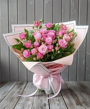 Букет Розовый кустик в Макашевке
