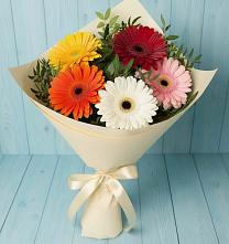 Букет цветов из:  Герберы в Макашевке