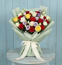 Букет цветов из:  Розы #REPLACE_PRED# Макашевке