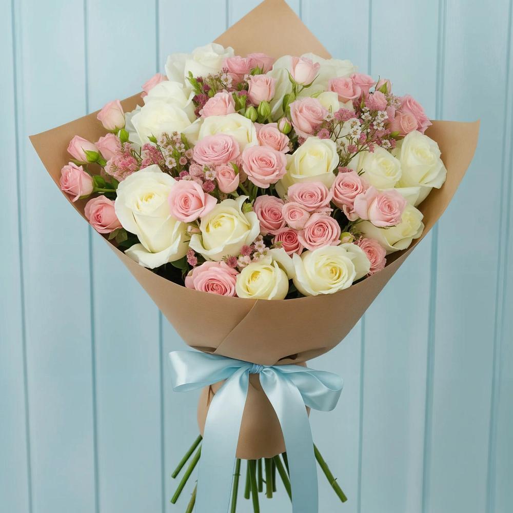 Букет цветов из: Розы в Макашевке