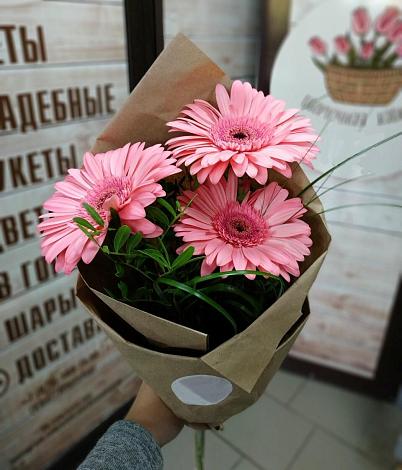 Букет цветов из: Герберы в Макашевке