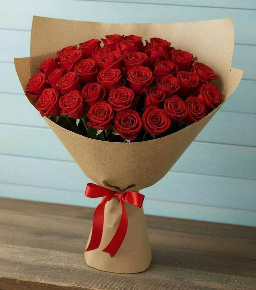 Букет Красные розы Милано в Макашевке