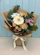 Букет цветов из:  Герберы и Хризантемы в Макашевке