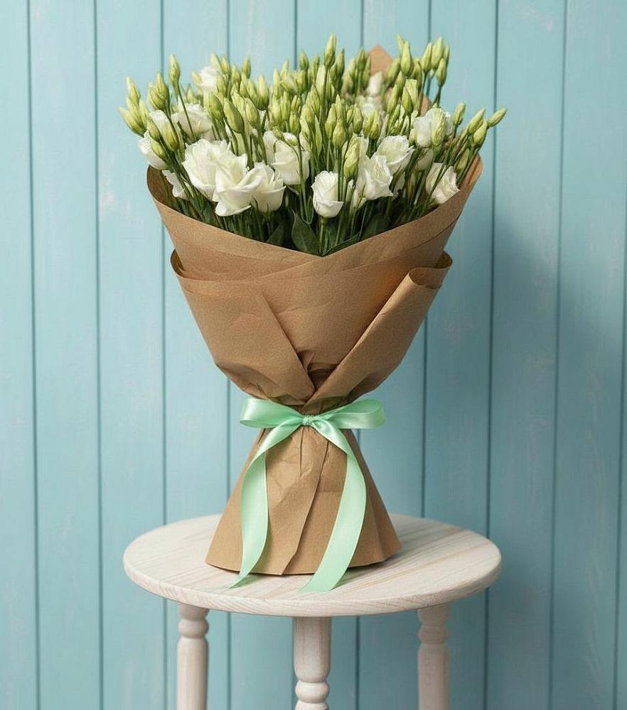 Букет цветов из: Лизиантусы в Макашевке