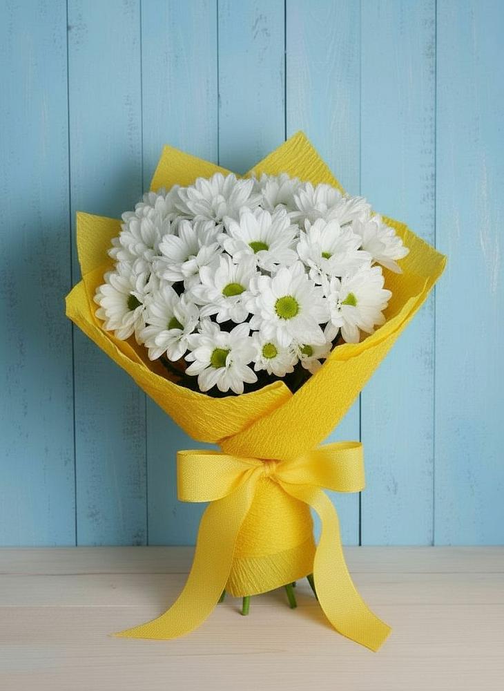 Букет цветов из: Хризантемы в Макашевке