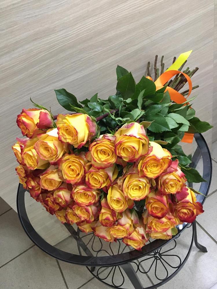 Букет Желтые розы в Макашевке