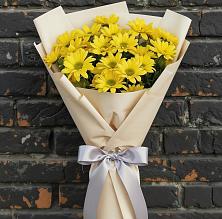 Букет цветов из:  Хризантемы #REPLACE_PRED# Макашевке