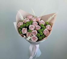 Букет цветов из:  Розы и Хризантемы в Макашевке