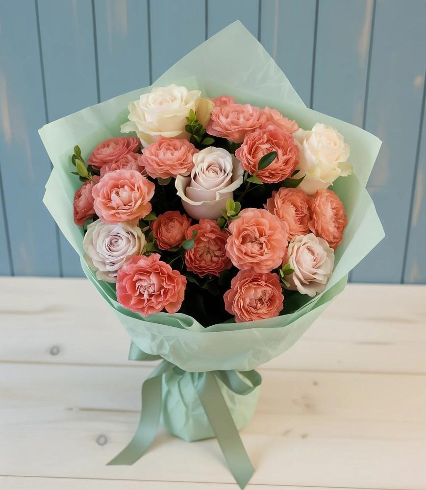 Букет цветов из: Розы в Макашевке