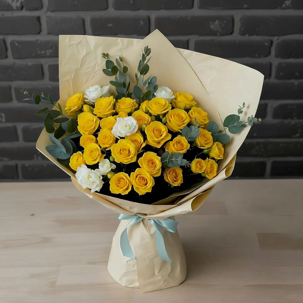 Букет цветов из: Розы в Макашевке