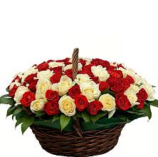 Премиум букет из: Розы #REPLACE_PRED# Макашевке