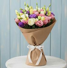 Букет цветов из:  Лизиантусы в Макашевке